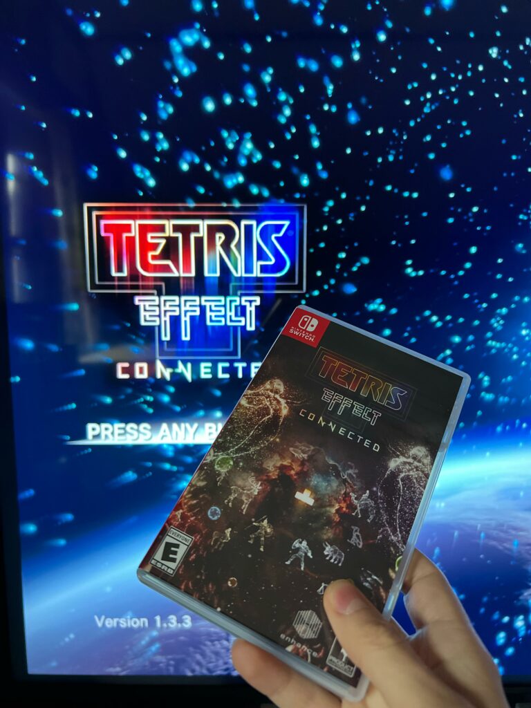 Physical copy of Tetris Effect Connected arrived a little earlier than expected today!