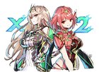 Xenoblade Chronicles 2 5th anniversary illustation by character designer Saitom