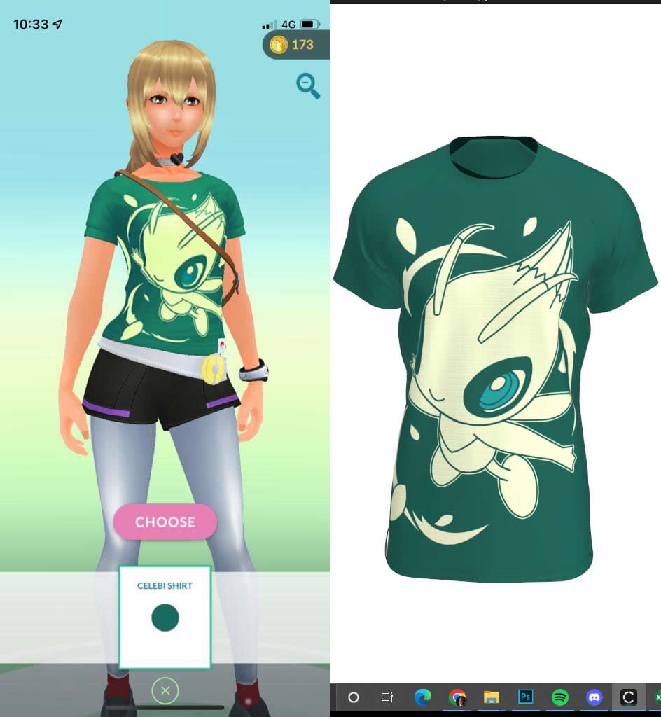I am thinking if turning my GF's favourite in game T-shirt into reality, think she will like it?