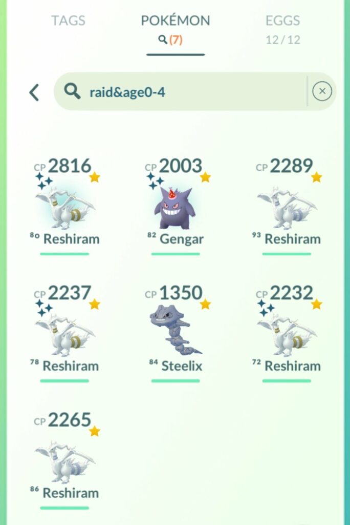 7 raids so far this year, 4 shinys!?