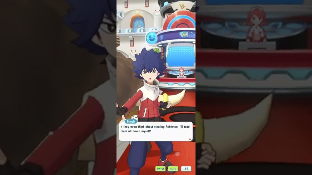 Pokemon Masters EX - Hugh Is Very Brave But Can He Take Down Giovanni For Me ? #Hugh #bouffalant !!