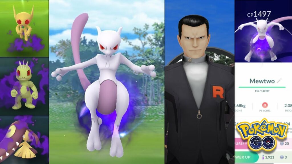 The return of Giovanni and Shadow Mewtwo in Pokemon GO