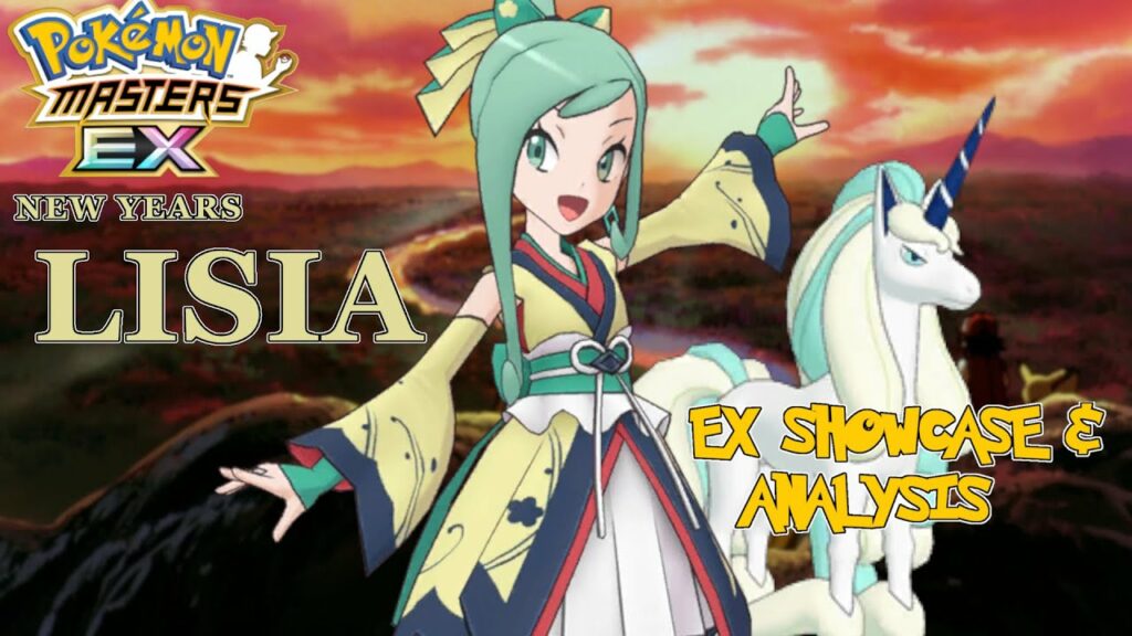 Pokemon Masters EX - New Years Lisia ( New Years 2023 ) & Galarian Rapidash EX Showcase & Analysis