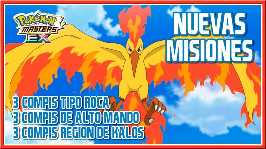 MOLTRES NUEVAS MISIONES | COMBATE LEGENDARIO | POKEMON MASTERS EX