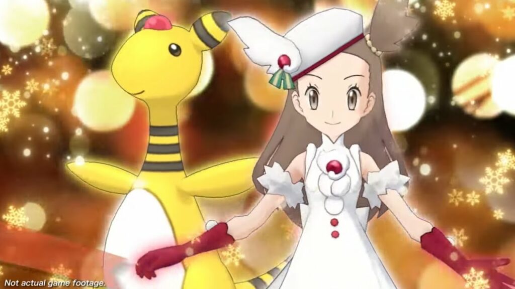 Pokemon Masters EX: 6*EX Holiday Jasmine & Ampharos Showcase