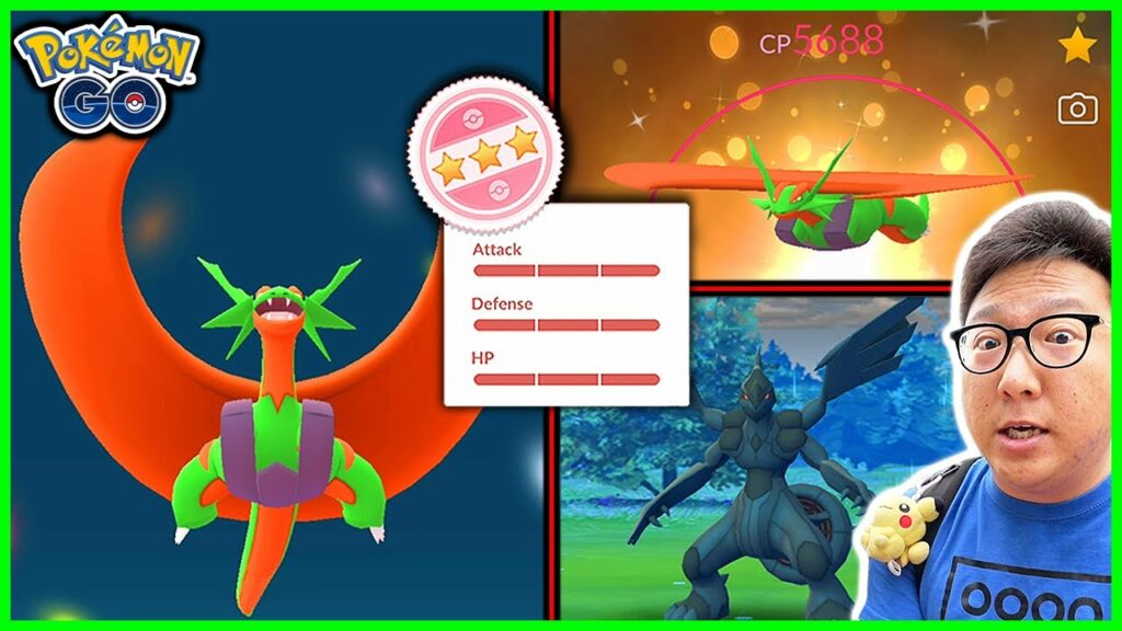 Pokemon GO Shundo Mega Salamence with Twinkling Fantasy Event