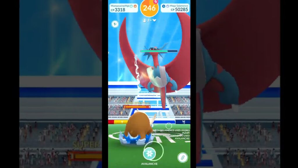 First Ever Mega Salamence Duo With 80 Seconds Remaining | Pokemon Go |