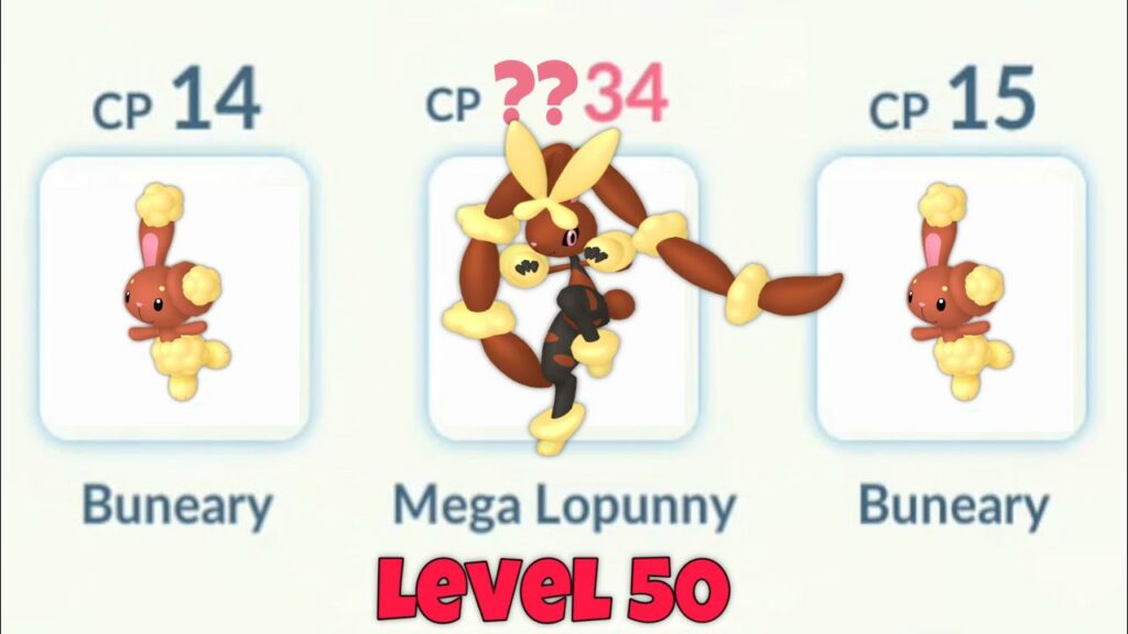 Level 50 MEGA LOPUNNY vs Leader Cliff’s Team in Pokemon Go.