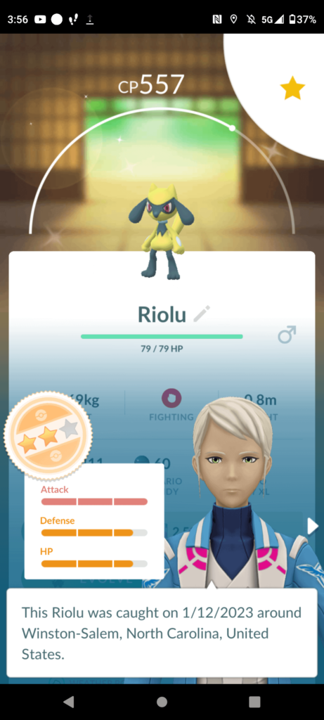 I can't believe I just hatched this!