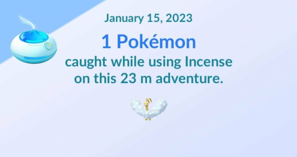 So my girlfriend popped the daily incense near midnight to get the free pokeballs and the 1 pokemon that spawns with it... and her free mon was this beast. She's like "oh wow that's cool", and I still can't believe what in the actual luck I just witnessed