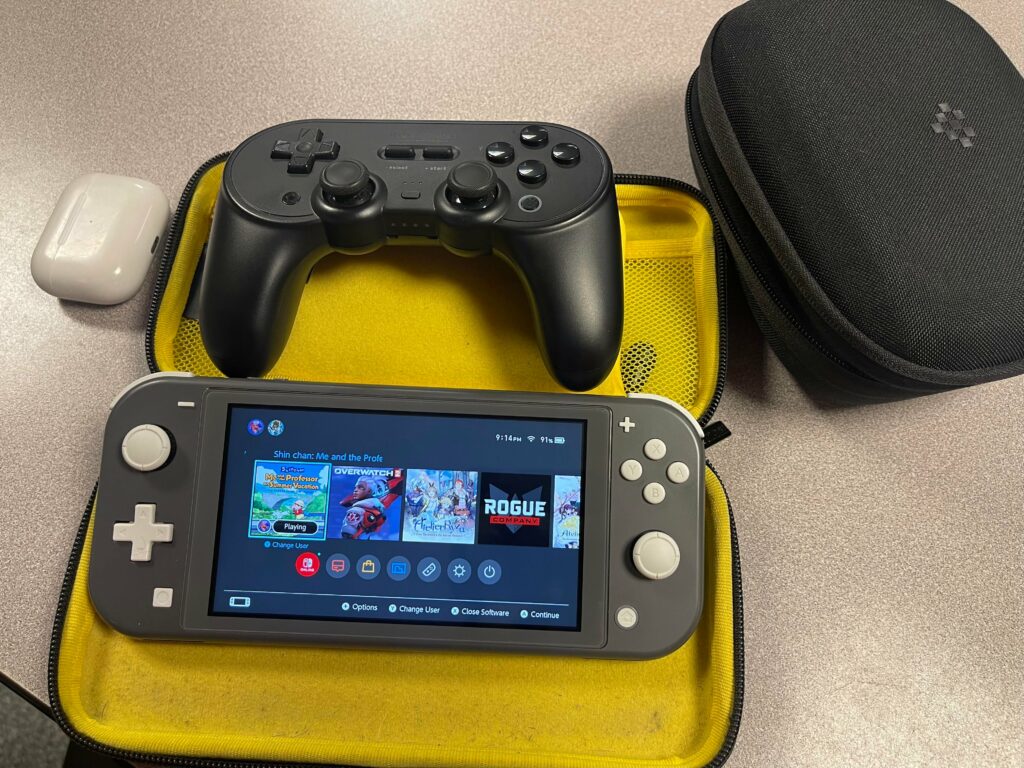 My work Switch on a slow day