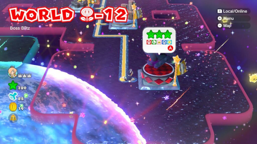 After getting a 100% on this game I think this had to have been the hardest stage in the game, because there’s no checkpoints and it’s 6 bosses back to back with only 1 providing a power up so you can’t get hit once, in my experience I think it might’ve been harder than Champions Road, thoughts?
