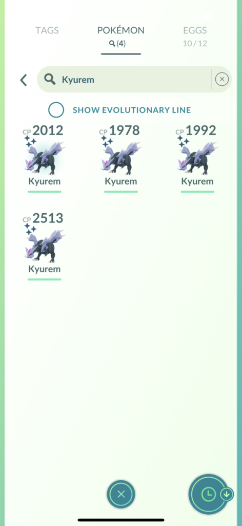 I have been having some pretty legendary luck with Kyurem raids.