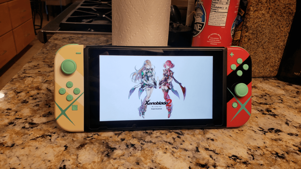 My Xenoblade 2 themed Switch