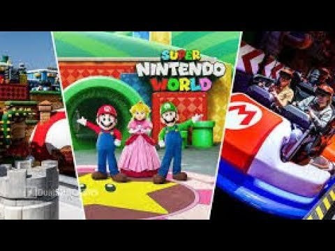 Some of my footage from the Super Nintendo World preview event (Hollywood CA)