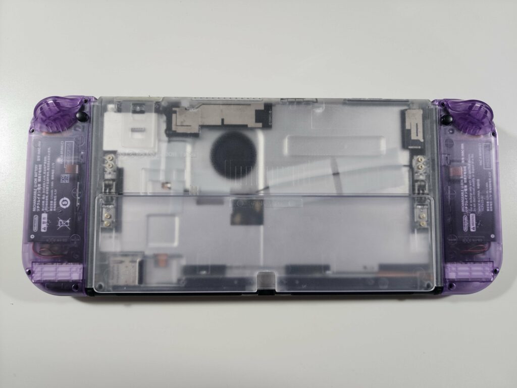 Frosted Purple & Clear OLED