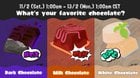 Splatoon 3 - Netxt Splatfest Revealed: Dark Chocolate, Milk Chocolate or White Chocolate (11/02 - 13/02)