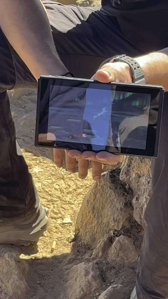 They told us we needed to go outside