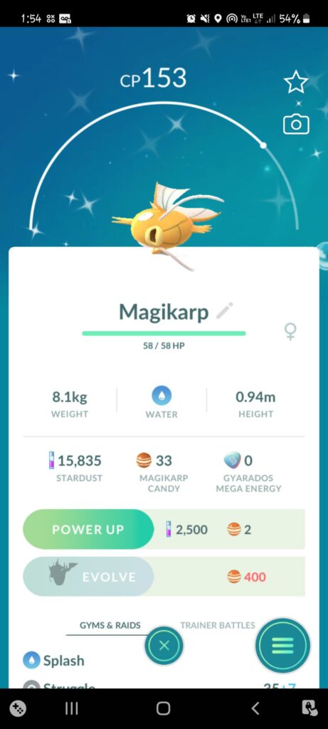 I JUST HATCHED A SHINY MAGIKARP!!!!!!