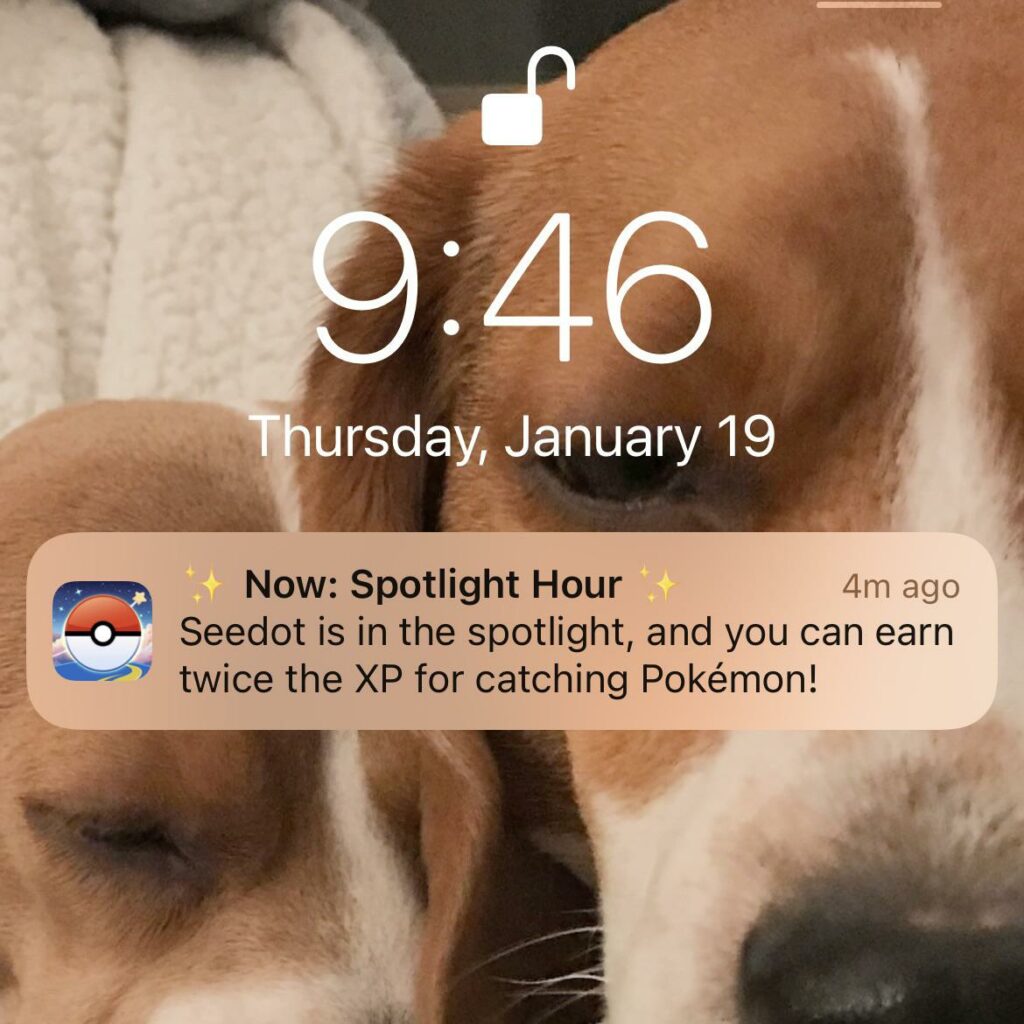 Anyone else get this timely announcement today?