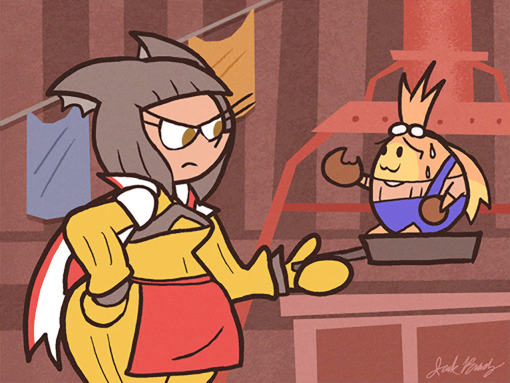 Drew Nia and Tora from Xenoblade 2!