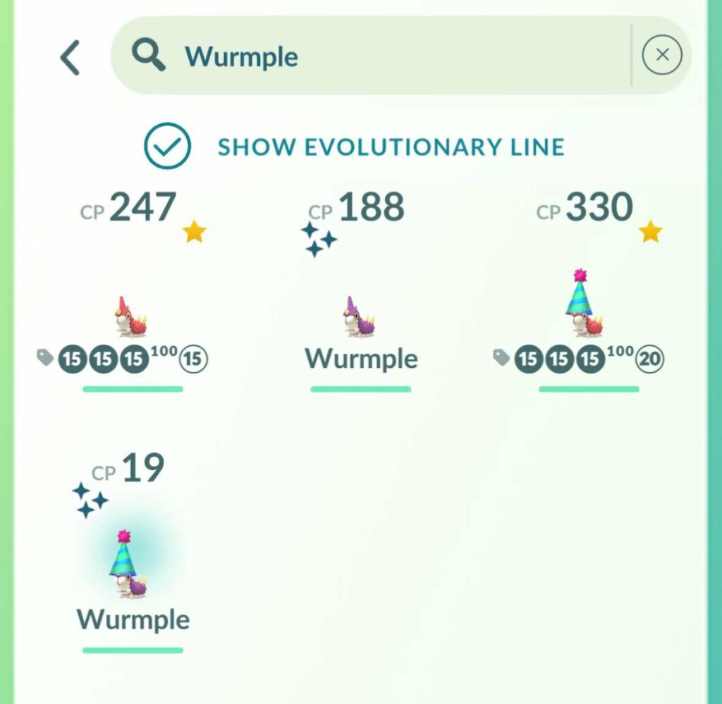 Are you jealous of my Wurmple collection? You probably shouldn’t be.