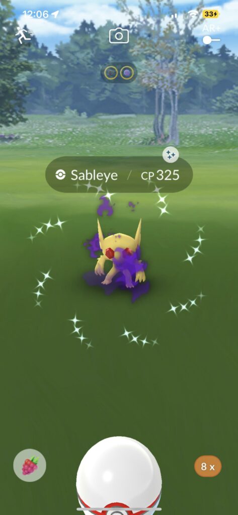 Shadow shiny Sableye, just machop to go! How long are these available for?
