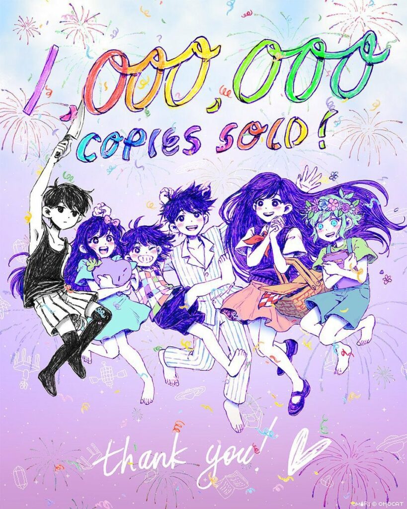 OMORI has sold 1,000,000 copies
