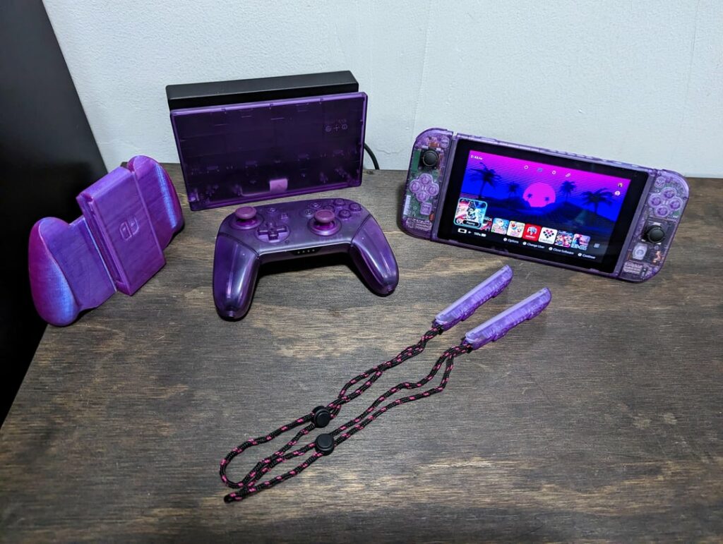 Nintendo switch - Atomic purple edition -