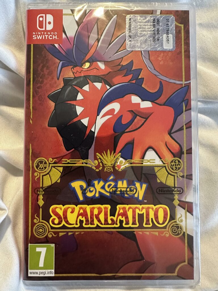 Be careful when ordering Switch games from Amazon. I purchased Pokemon Scarlet, listed as a US version, from Amazon themselves, but I ended up receiving an Italian version of the game.