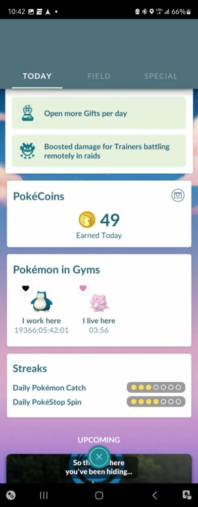 wow... just give me my coins Niantic!