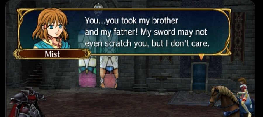 Localization of one of Fire Emblem 9's final battles resulted in a total inversion of 2 characters' personalities