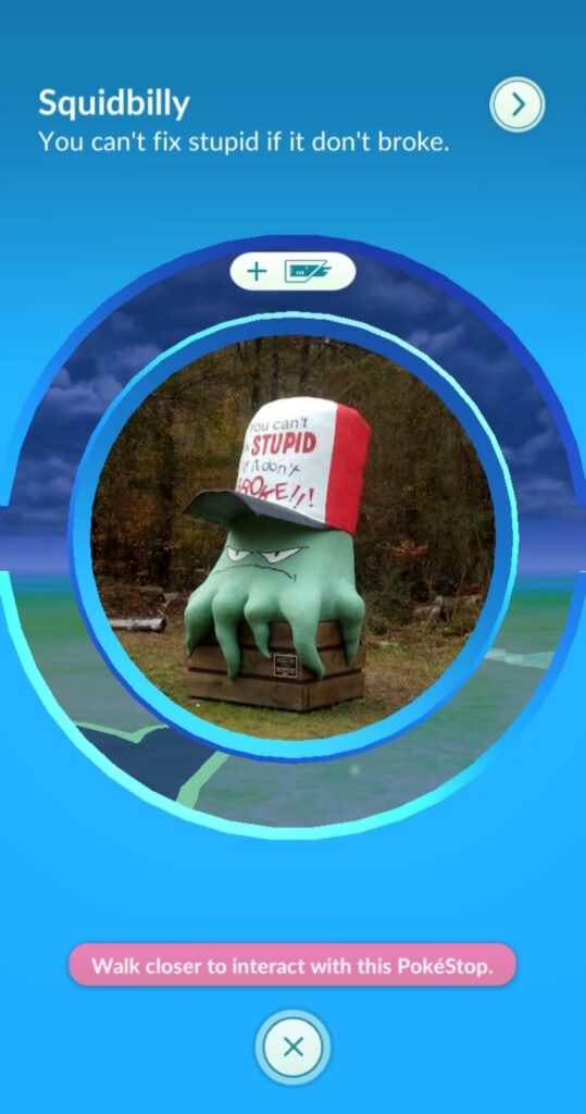 Probably my favorite pokestop I've seen