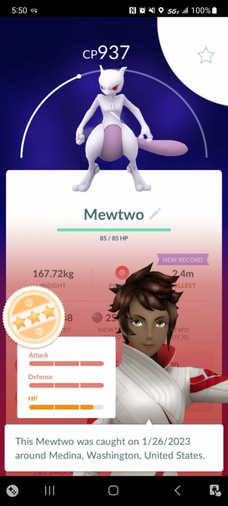 Decided I didn't need Shadow Registeel. Got this instead...