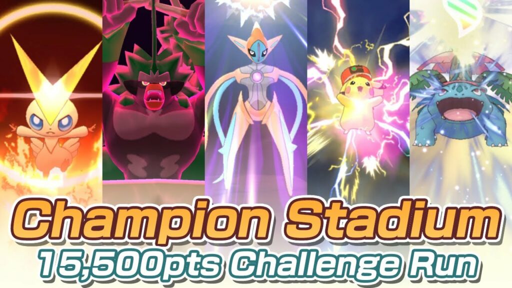 [Pokemon Masters EX] WELL, THIS WAS TOUGH | 15,500pts Champion Stadium Master Mode