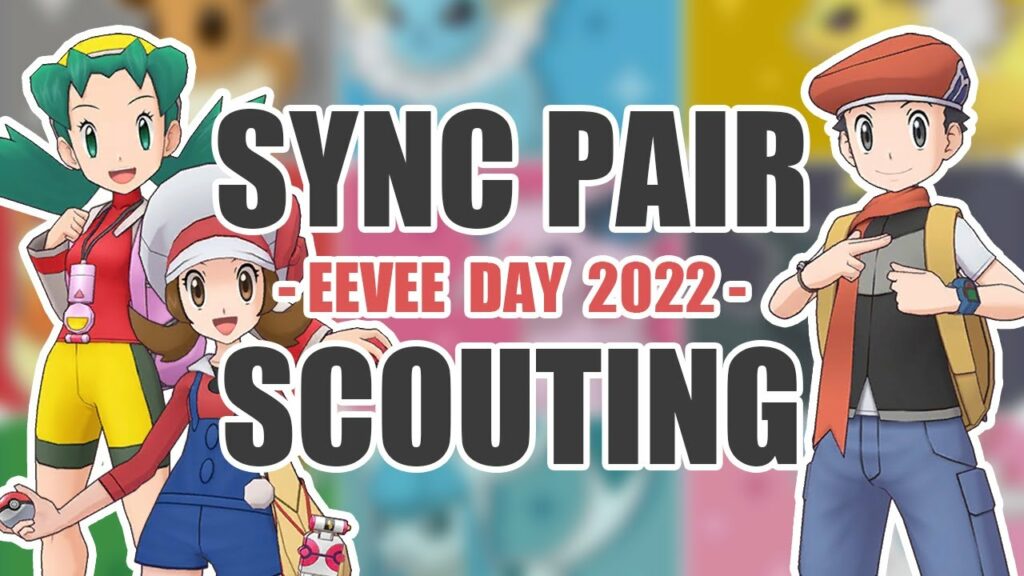 [Pokemon Masters EX] HAPPY EEVEE DAY | Sync Pair Scout - Kris, Lyra, Lucas Eevee Day Variety Scouts