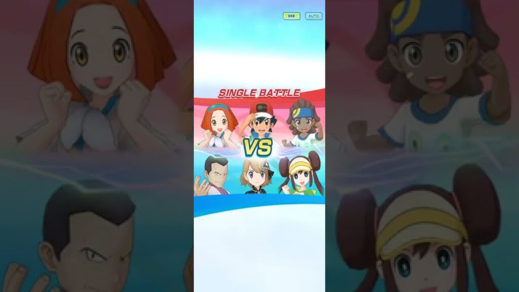 Serena vs Ash | Pokemon Masters EX