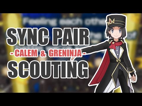 [Pokemon Masters EX] AMAZING MASTER FAIR LUCK AGAIN?! | Sync Pair Scout - Champion Calem & Greninja
