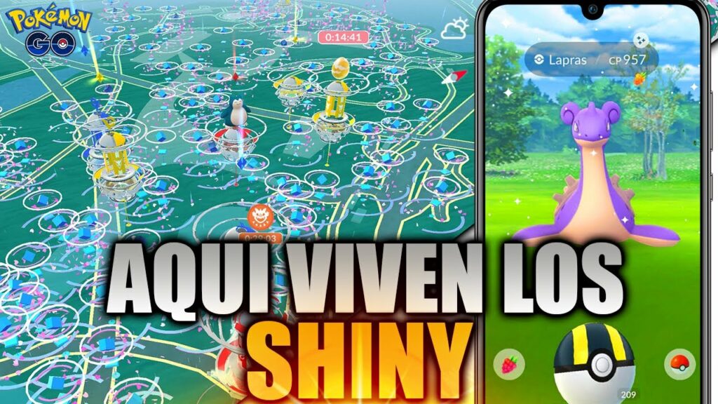 ESTE LUGAR ES INCREIBLE Como completar la PokeDex Shiny 100%IV (MAYOR SPAWN Variado) Pokemon GO 2023