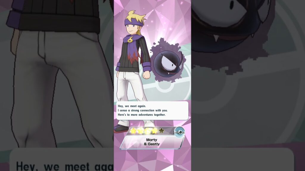Getting Morty & Gastly [aka baby @RoyShouriMustango] | Pokemon Masters Ex | Trainer Lodge