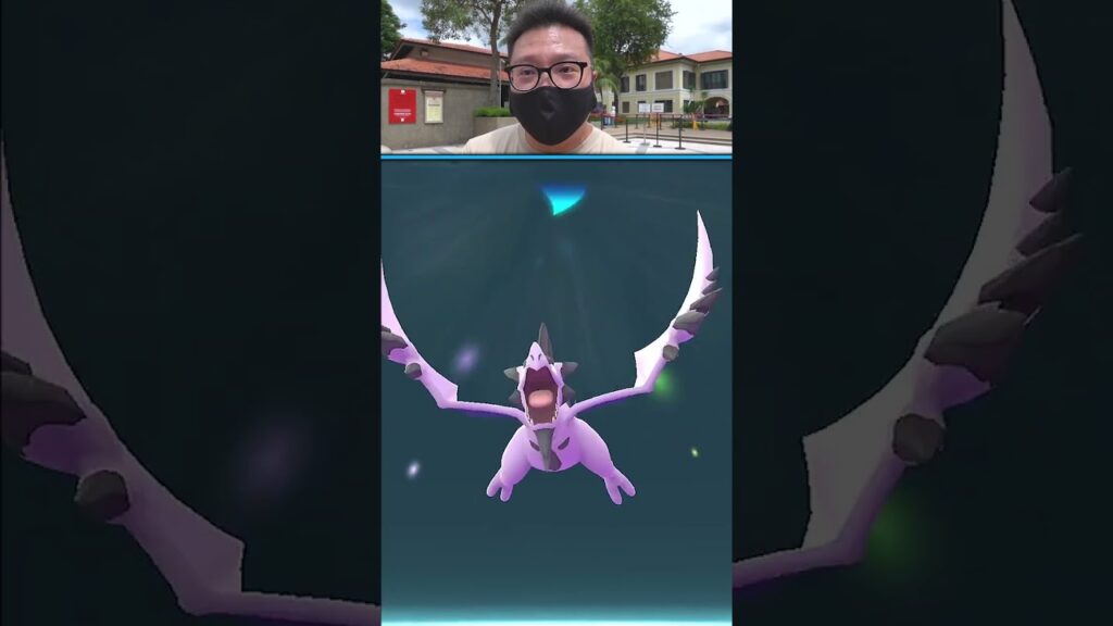 Max Level Shundo Mega Aerodactyl Evolution in Pokemon GO, #shorts