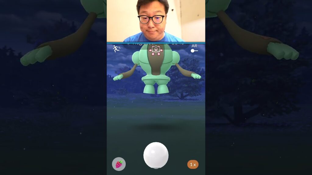 Shiny Registeel Last Ball Challenge in Pokemon GO, But Registeel Kept Doing This! #shorts