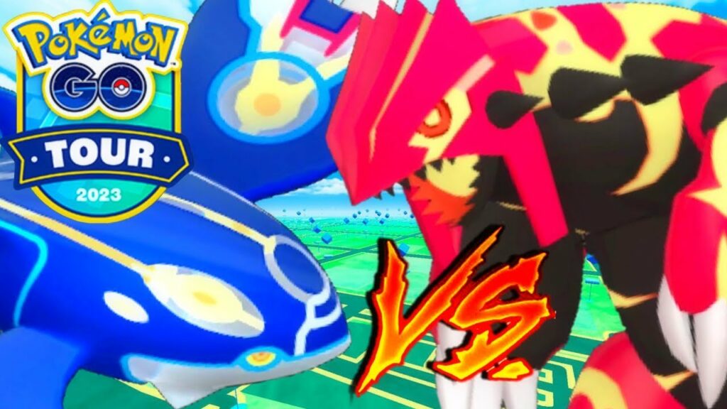 Team Primal Kyogre OR Primal Groudon Hoenn worldwide Event in Pokemon GO