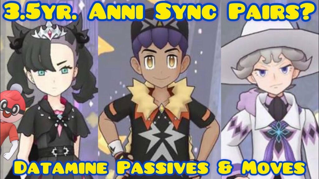3.5yr. Anni Master Fair Sync Pairs Datamine Talk: Passives & Moves | New Pokemon Masters  2023 Intro