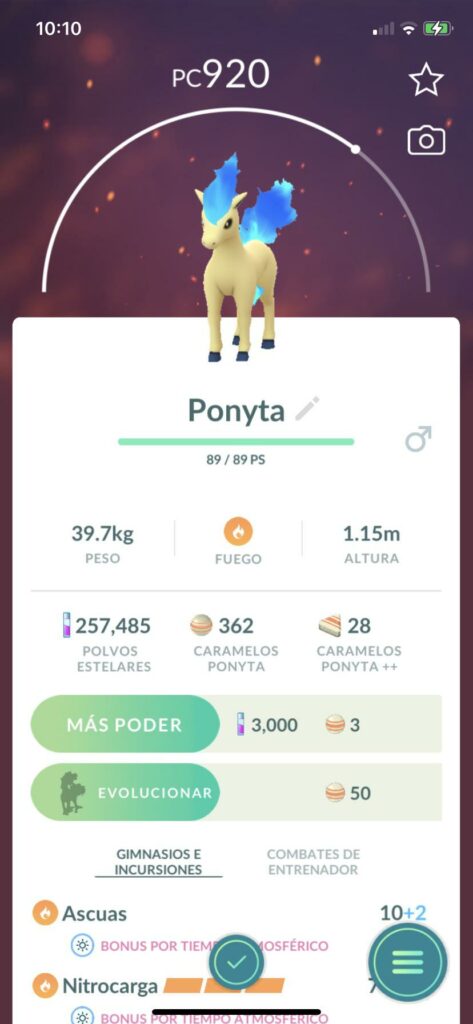 I just wanted to share with you that after years of playing, I finally caught a shiny Ponyta
