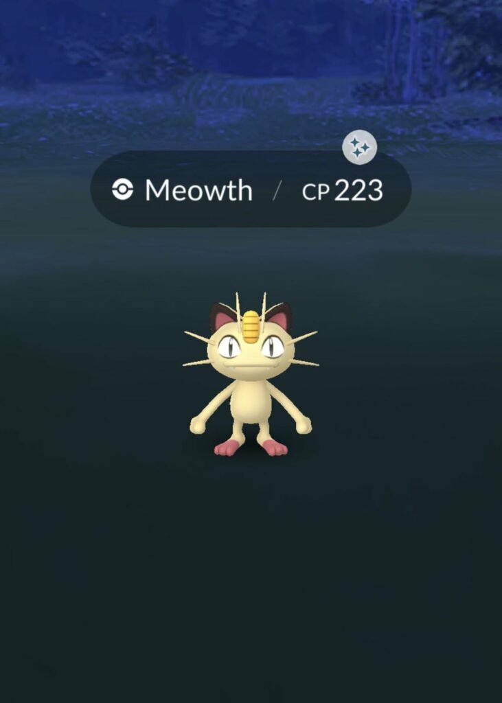 Just caught this little guy tonight. So happy to add him to my shiny collection! ✨