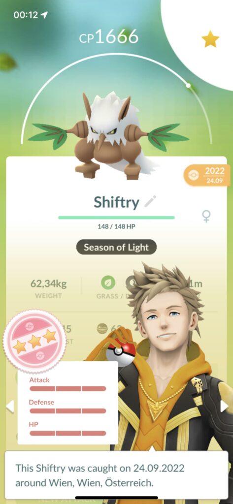 I’m lacking a grass type attacker for PvE, is Shiftry a good choice?