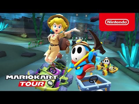 Mario Kart Tour adds brand new course Piranha Plant Cove.