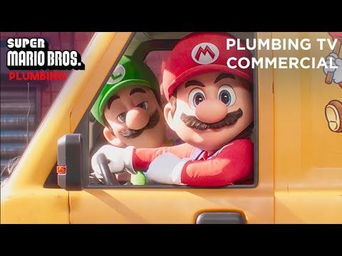 Super Mario Bros. Plumbing Commercial