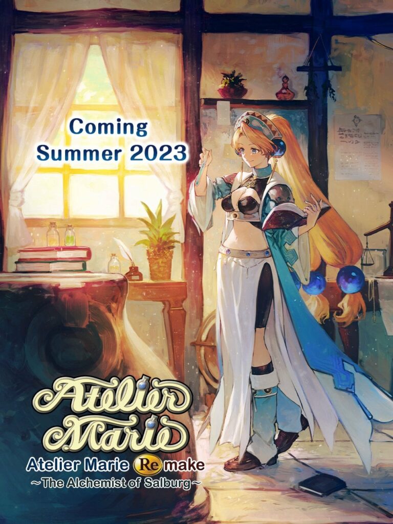 Atelier MarieRemake: The Alchemist of Salburg is coming out on Nintendo Switch Summer 2023.